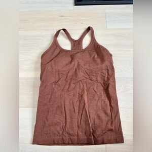 lululemon athletica Brown Tank Top